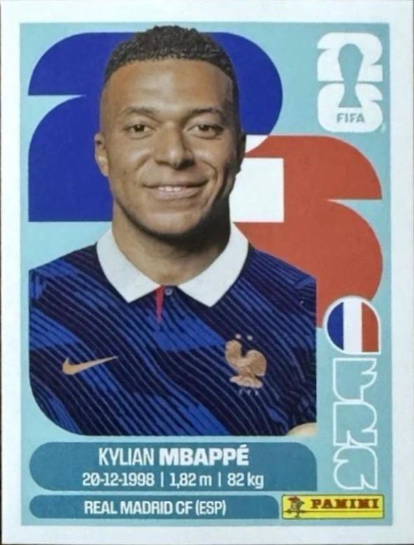 Kylian Mbappé Base #FRA20