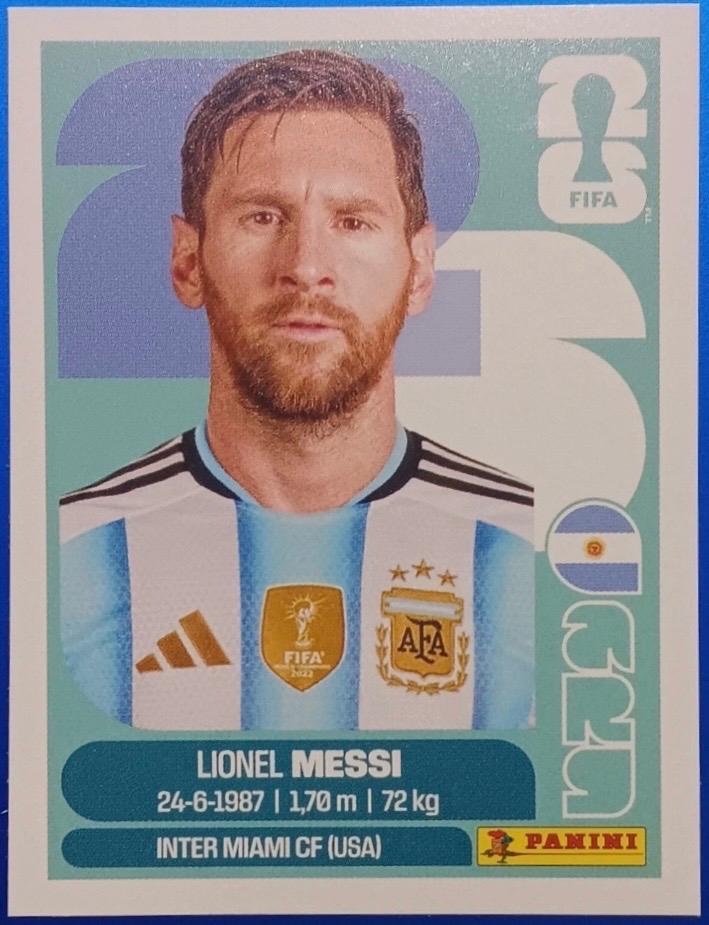 Lionel Messi Base #ARG17
