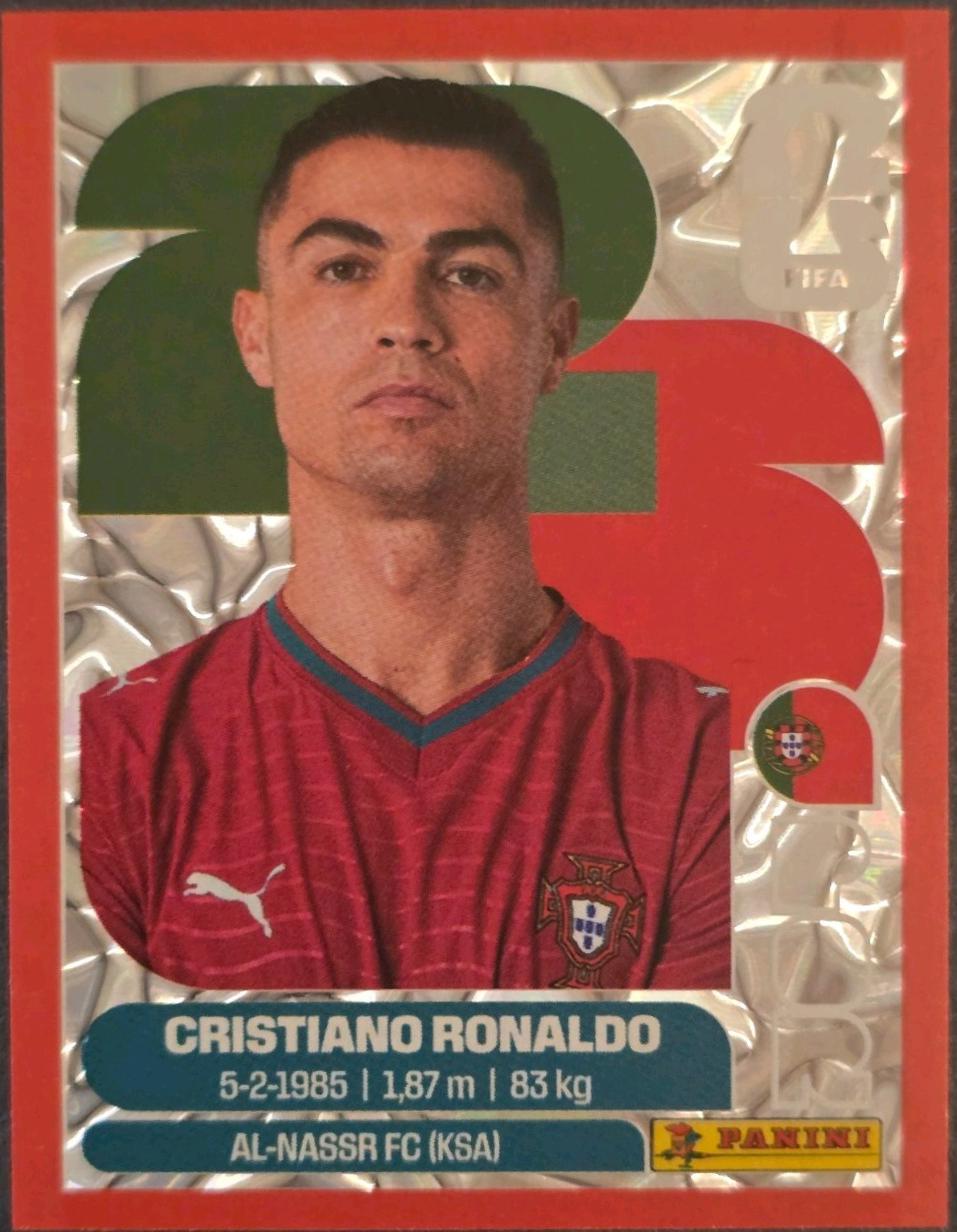 Cristiano Ronaldo Red Crumple #POR15